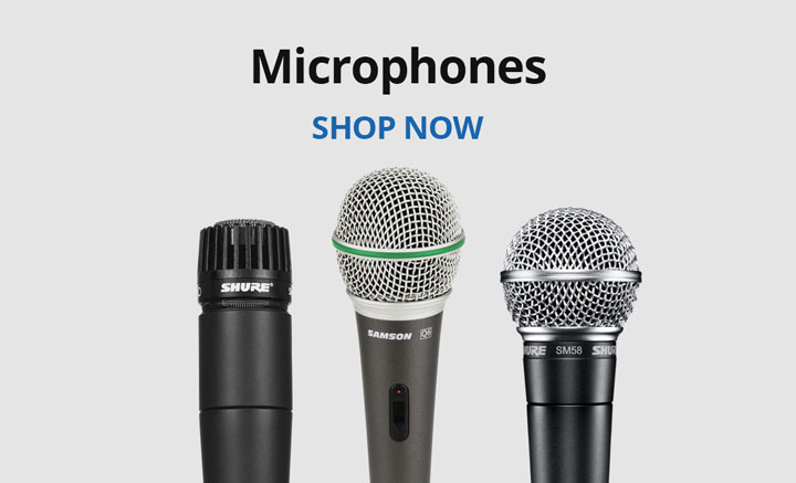 Shop microphones
