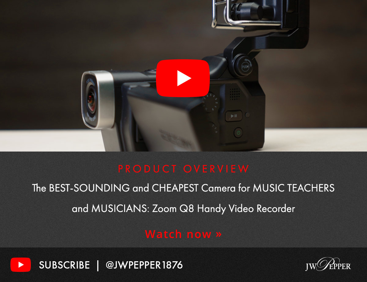 Watch "The BEST SOUNDING and CHEAPEST Camera for MUSIC TEACHERS and MUSICIANS: Zoom Q8 Handy Video Recorder"